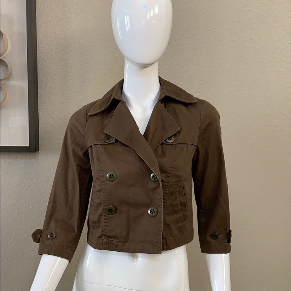 INC International concepts military jacket